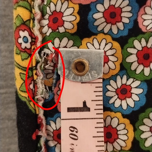 Vera Bradley Paisley Floral Crossbody Adjustable Strap - Picture 14 of 16